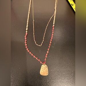 NWT Anthropologie layered necklace